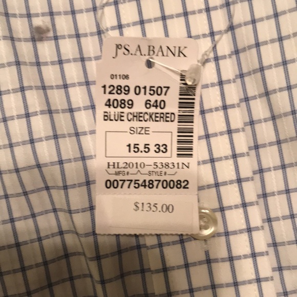 Jos. A. Bank Wrinkle fee Dress Shirt - Picture 4 of 4